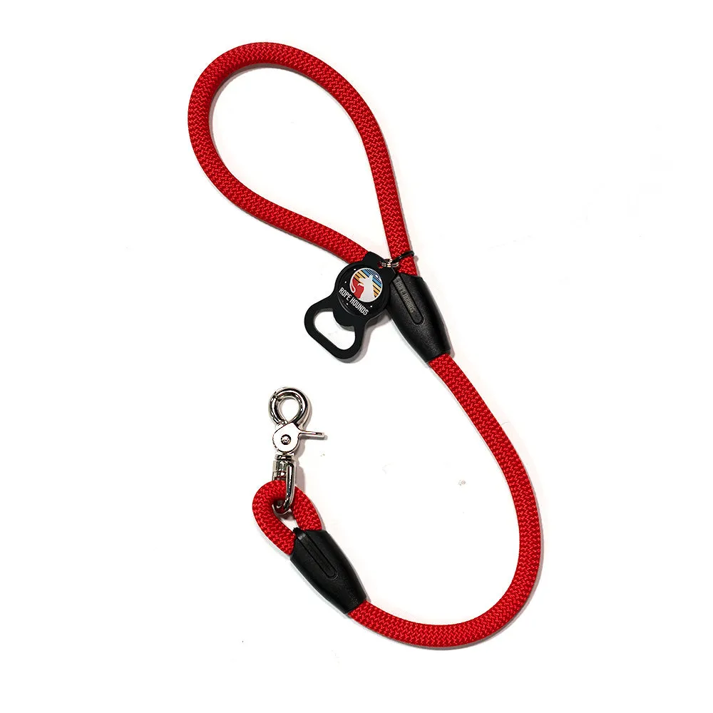 2' Dog Traffic Lead - Reds/Oranges