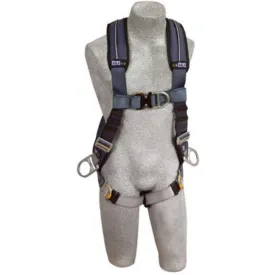 3M DBI-SALA Medium ExoFit XP Full Body/Vest Style Harness With Back, Front And Side D-Ring, Quick Connect Chest And Leg Strap Buckle, Loops For Body Belt And Removable Comfort Padding