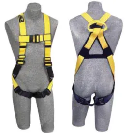 3M DBI-SALA Universal Delta II No-Tangle Full Body/Vest Style Harness With Dorsal Web Loop, Pass-Thru Leg Strap Buckle And Non-Conductive/Non-Spark Hardware