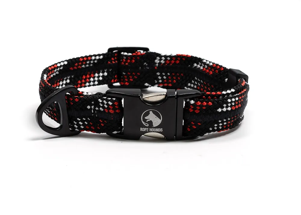 Adventure Dog Collar - Reds/Oranges