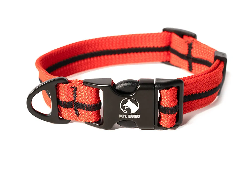 Adventure Dog Collar - Reds/Oranges