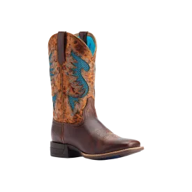 Ariat Women's Pinto Venttek Gilded Leopard Brown Boots