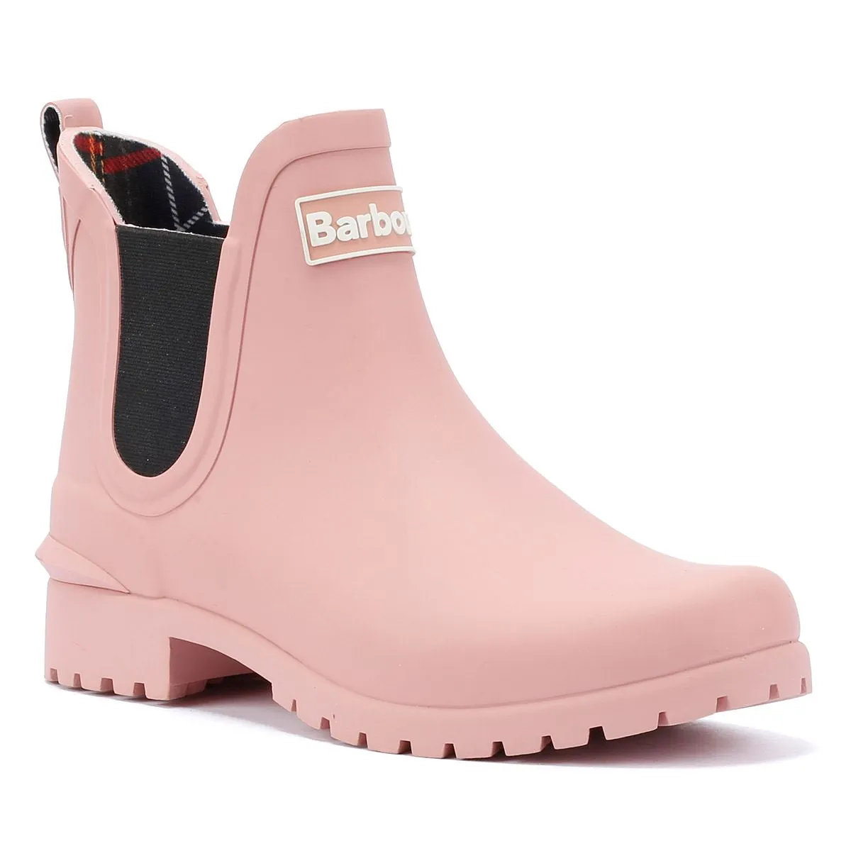 Barbour Wilton Women's Pink Ankle Wellington Boots