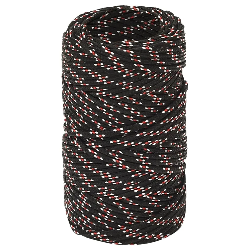 Boat Rope Black 2 mm 500 m Polypropylene