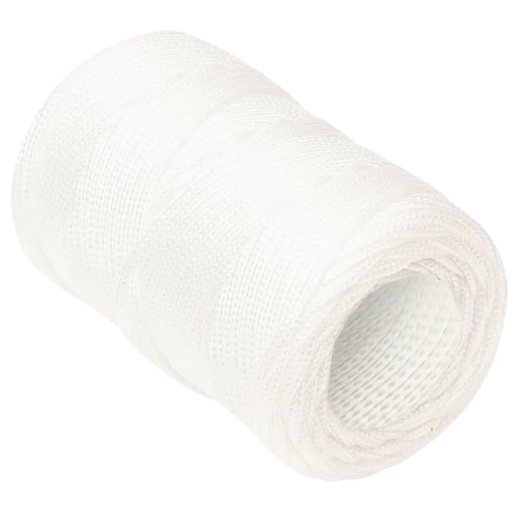 Boat Rope Full White 2 mm 100 m Polypropylene