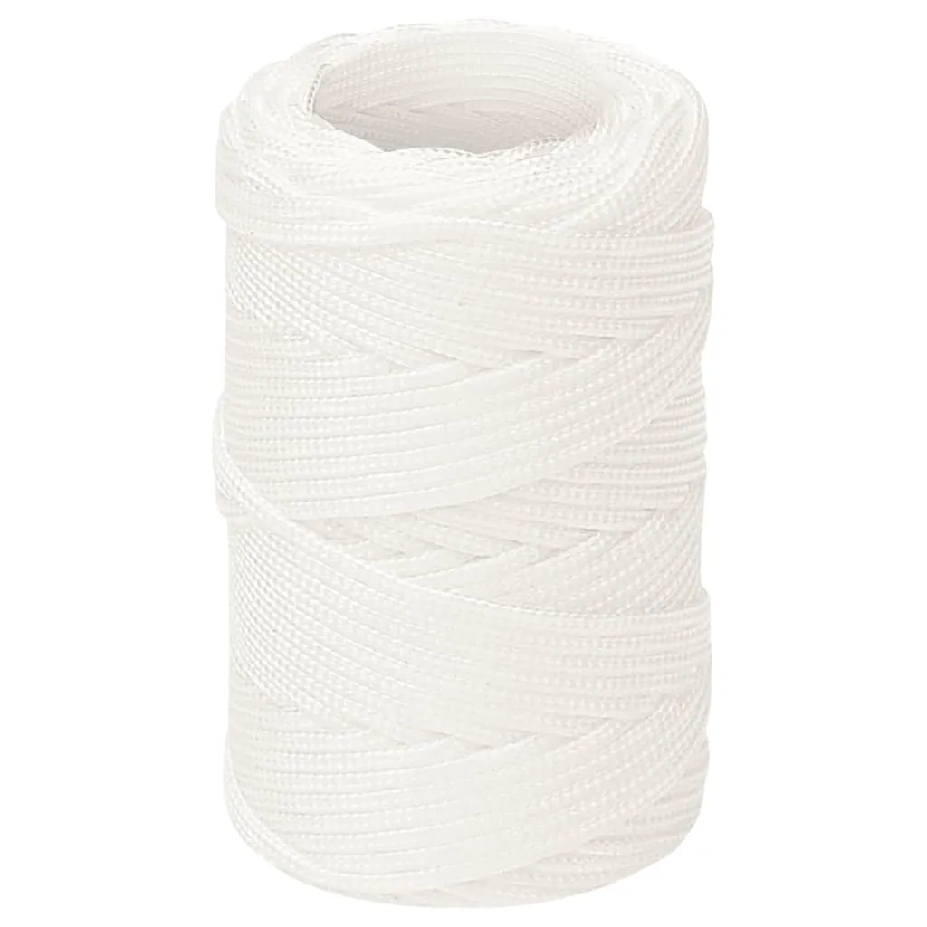 Boat Rope Full White 2 mm 500 m Polypropylene