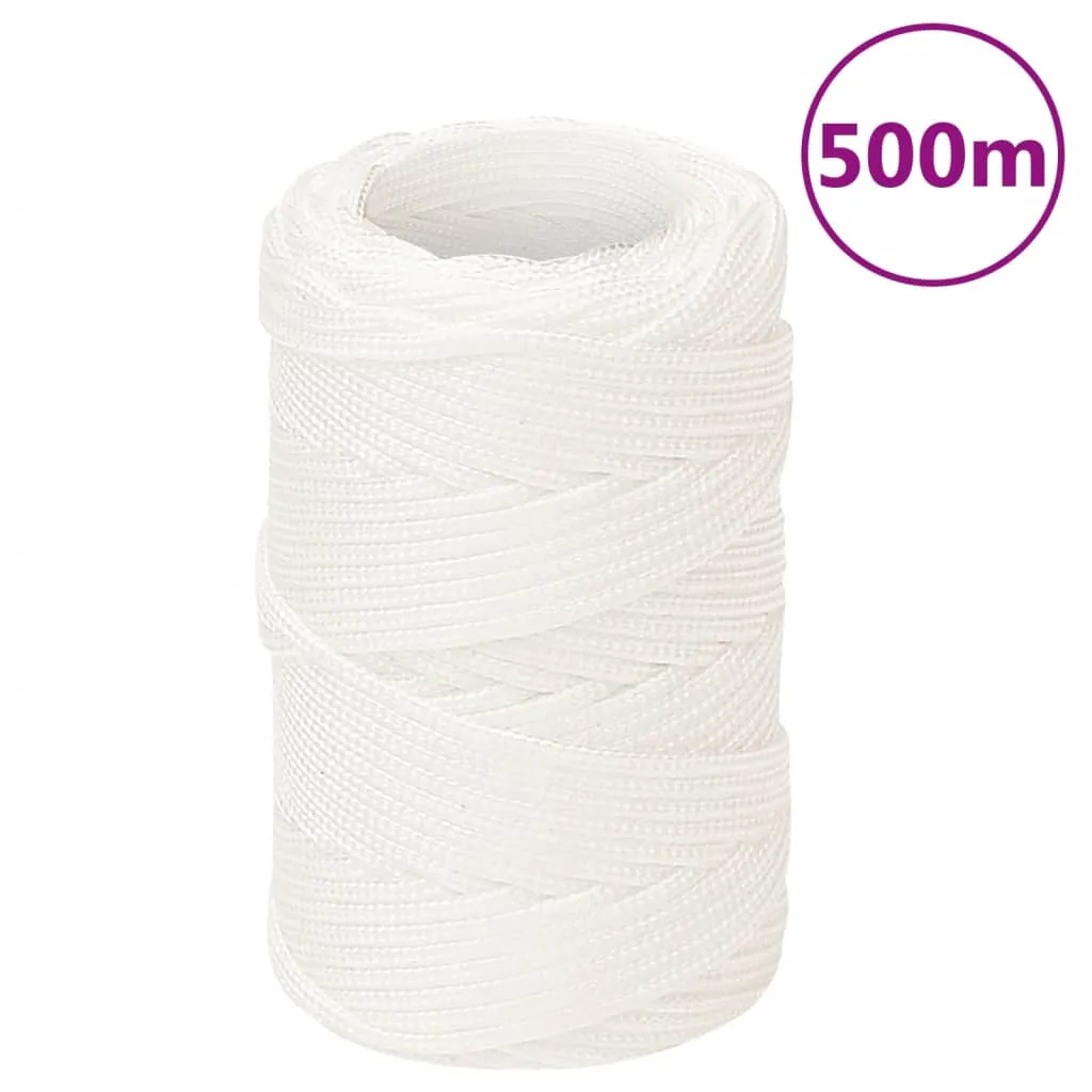 Boat Rope Full White 2 mm 500 m Polypropylene