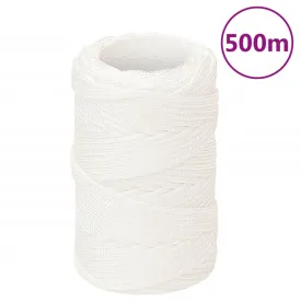 Boat Rope Full White 2 mm 500 m Polypropylene