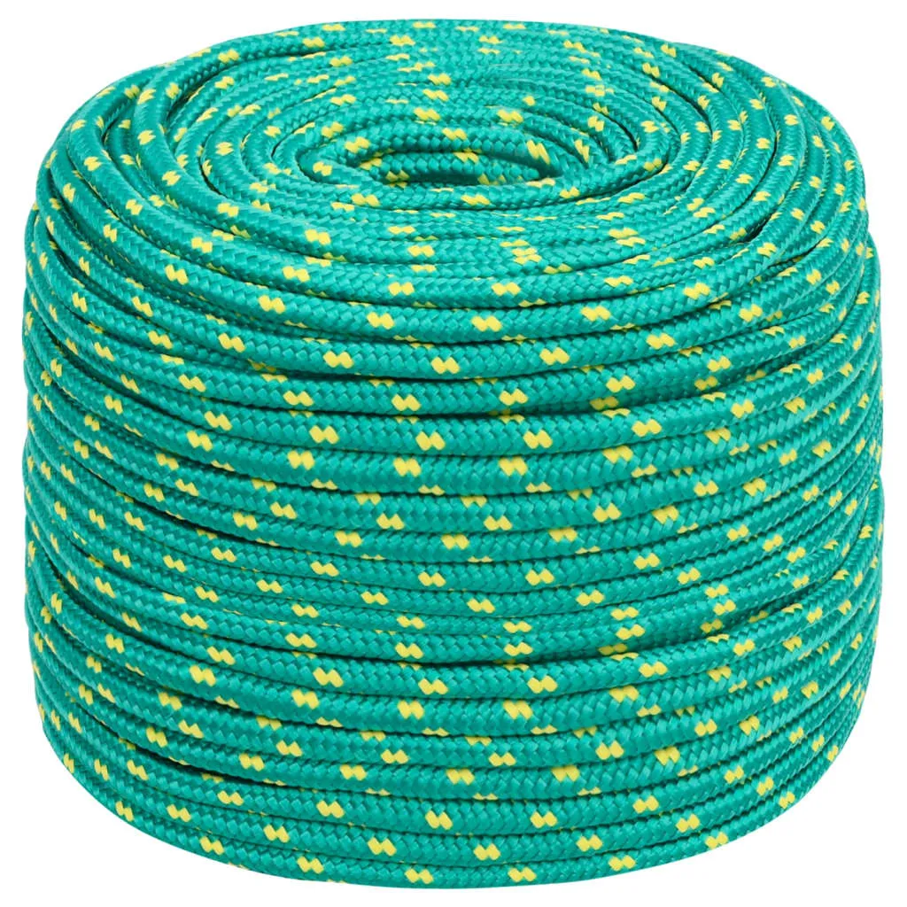 Boat Rope Green 10 mm 25 m Polypropylene