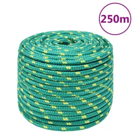 Boat Rope Green 12 mm 250 m Polypropylene