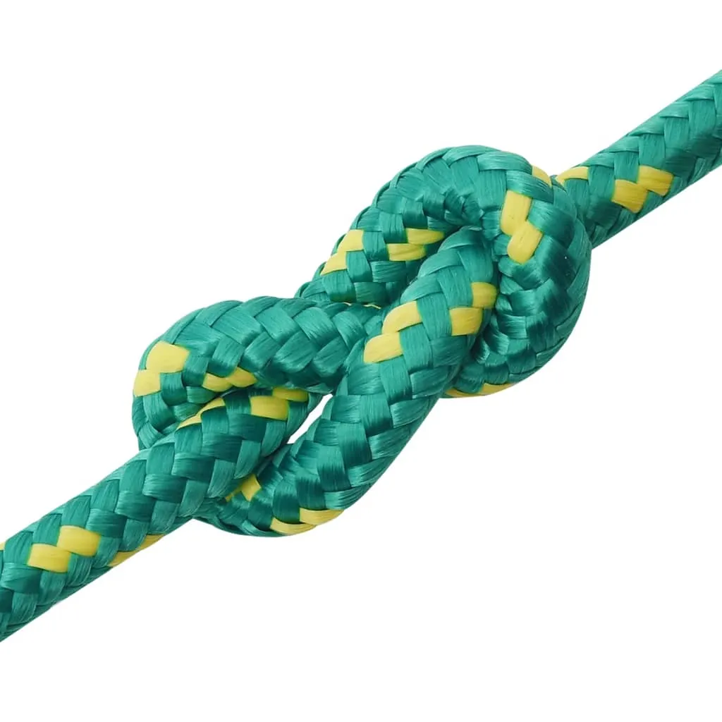 Boat Rope Green 12 mm 250 m Polypropylene