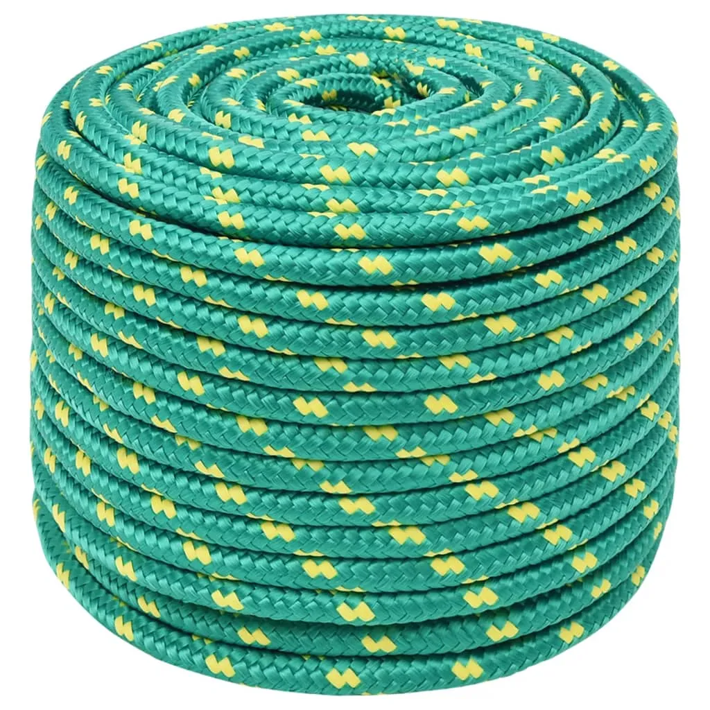 Boat Rope Green 12 mm 250 m Polypropylene