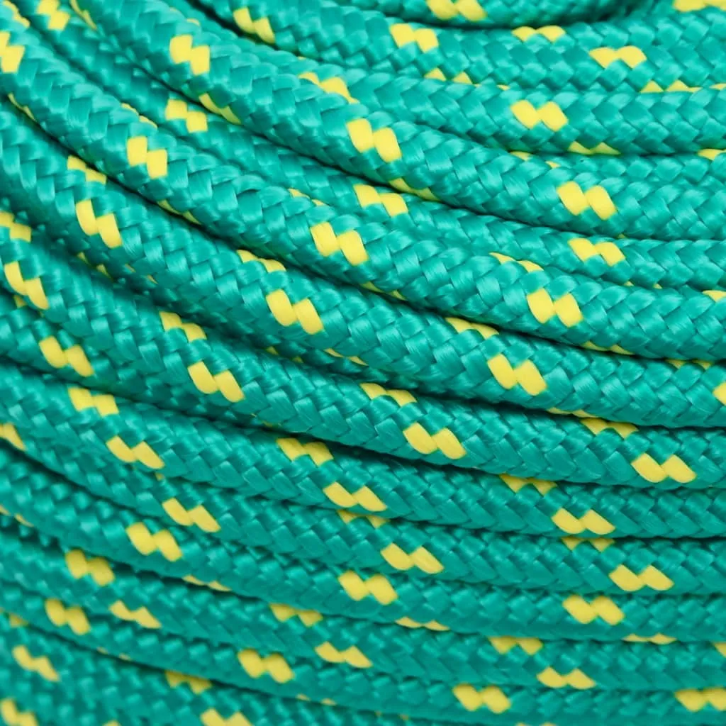 Boat Rope Green 6 mm 100 m Polypropylene