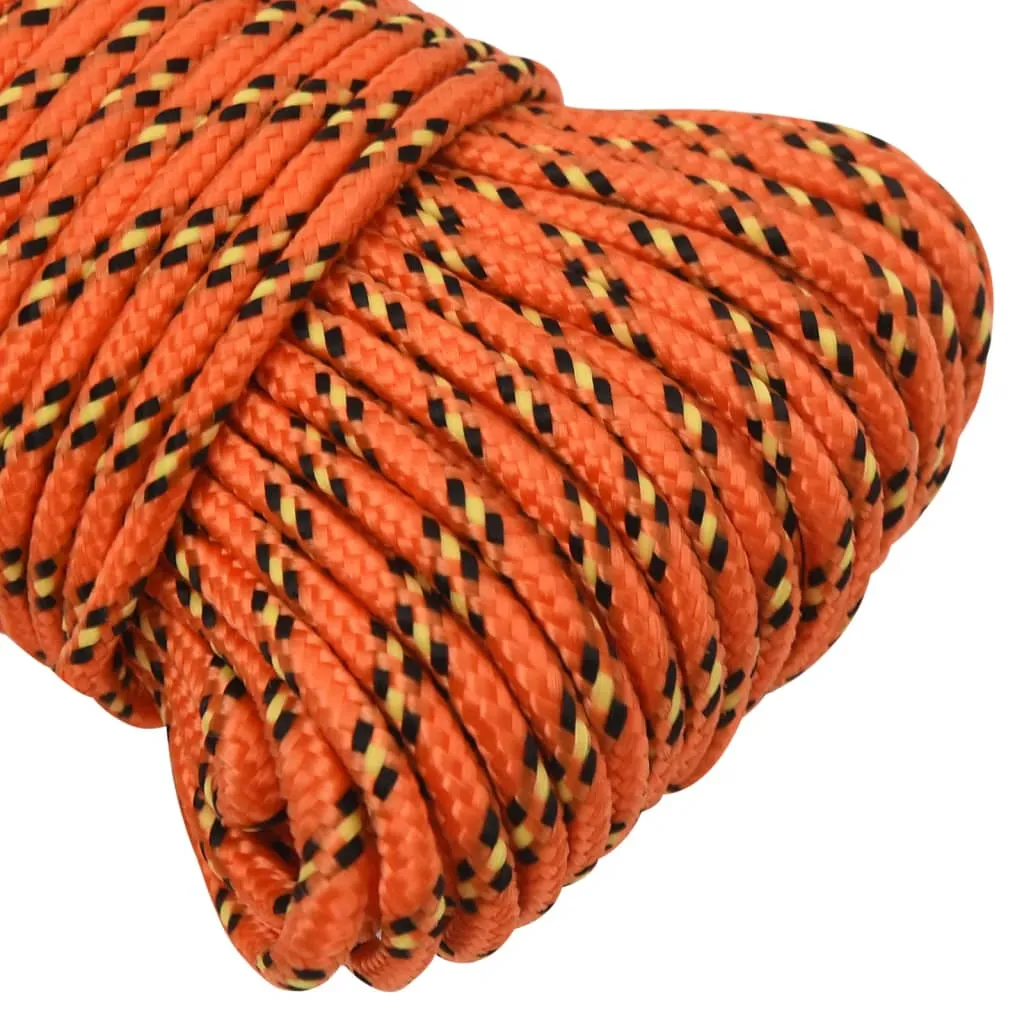 Boat Rope Orange 3 mm 50 m Polypropylene