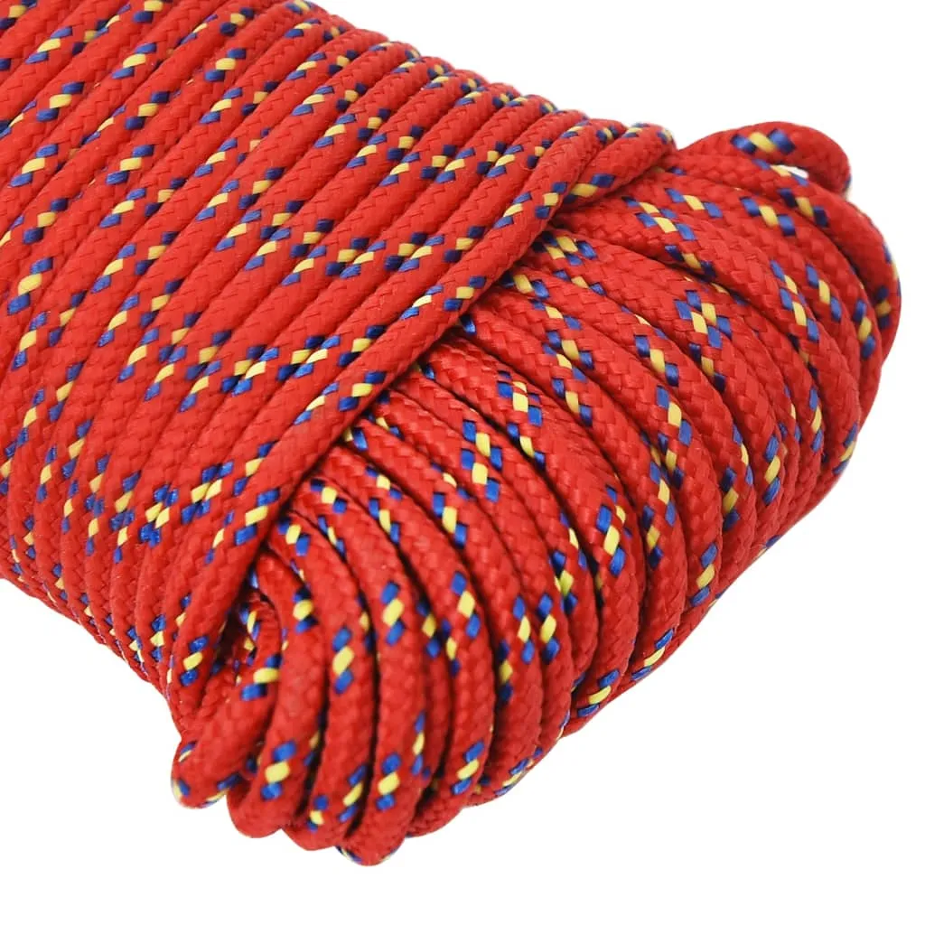 Boat Rope Red 5 mm 250 m Polypropylene