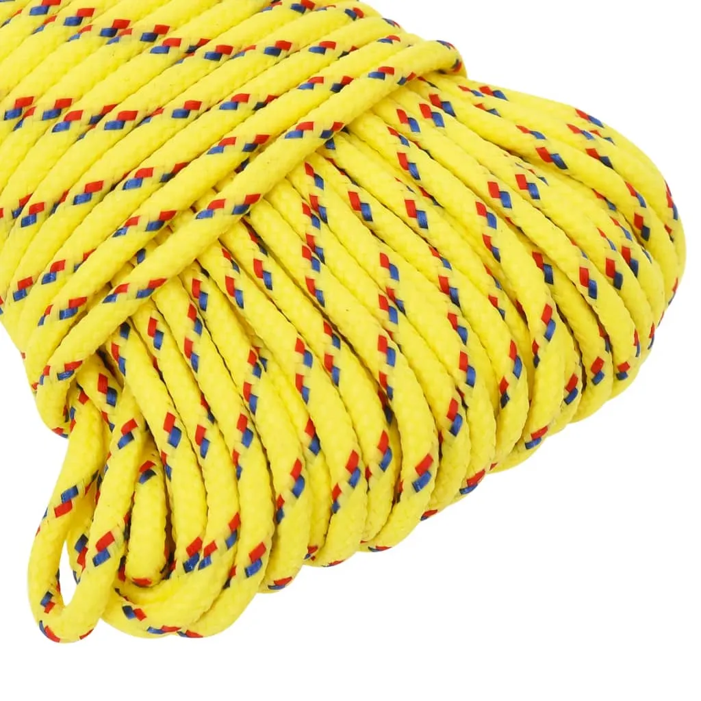 Boat Rope Yellow 4 mm 25 m Polypropylene