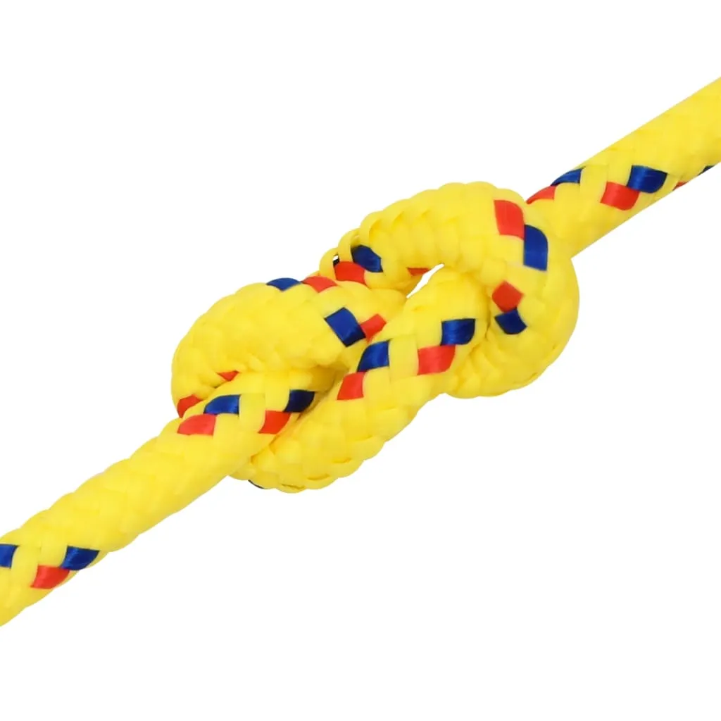 Boat Rope Yellow 8 mm 25 m Polypropylene