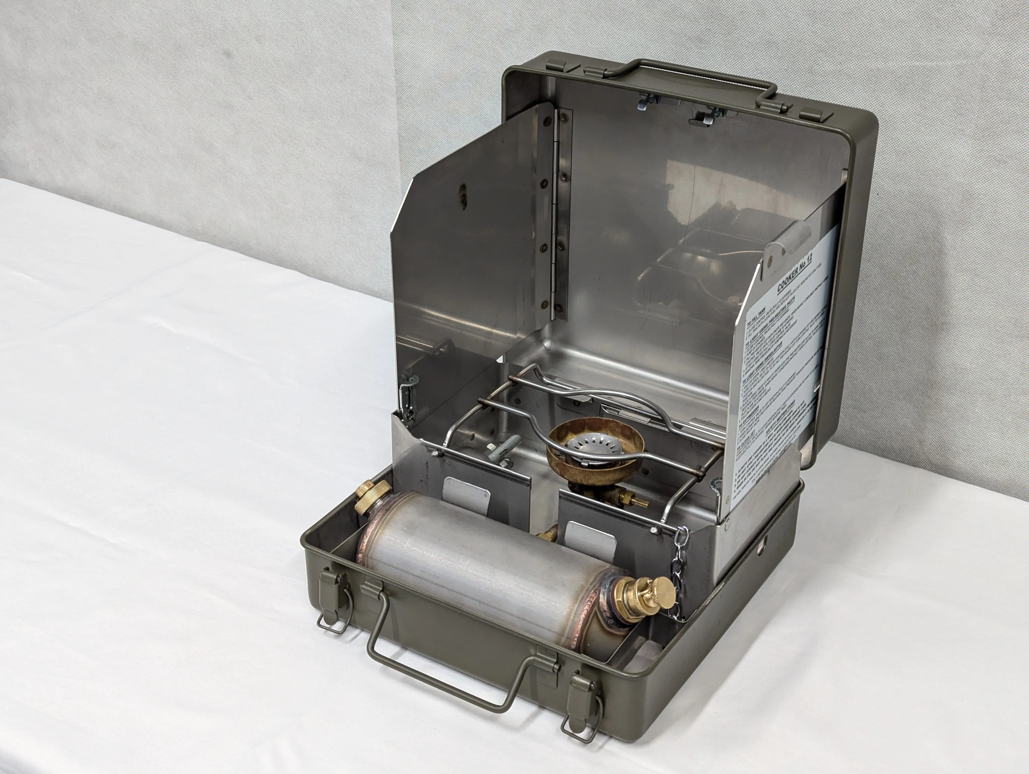 British Army No. 12 Multi Fuel Stove Cooker