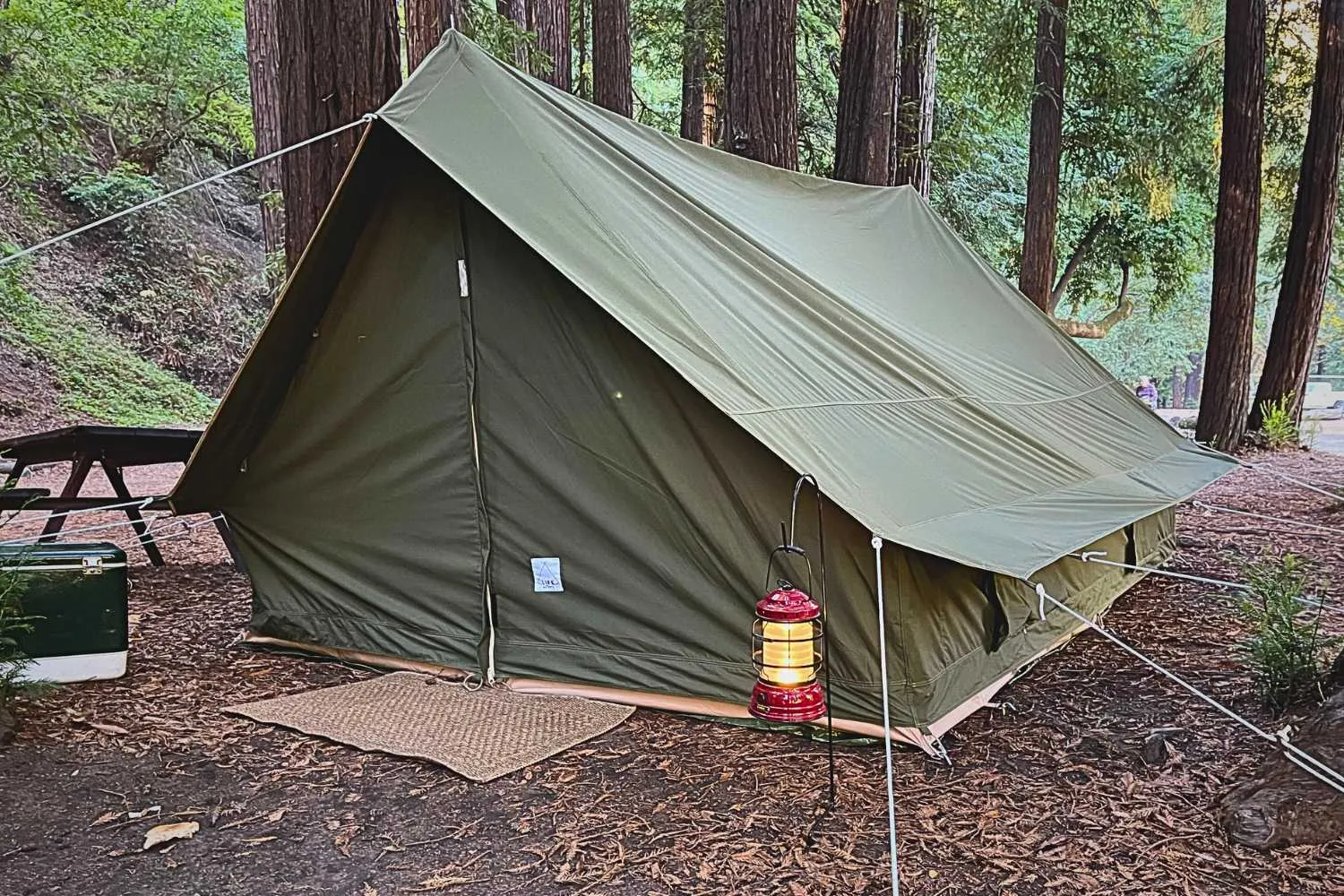 Canvas A-Frame Tent - The Scout About™