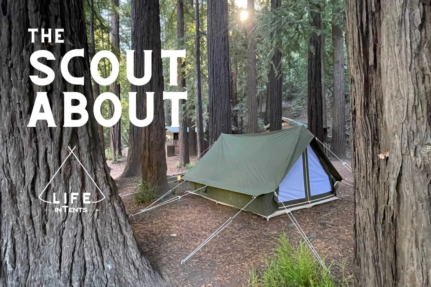 Canvas A-Frame Tent - The Scout About™