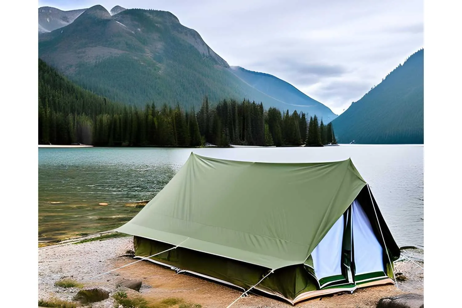 Canvas A-Frame Tent - The Scout About™