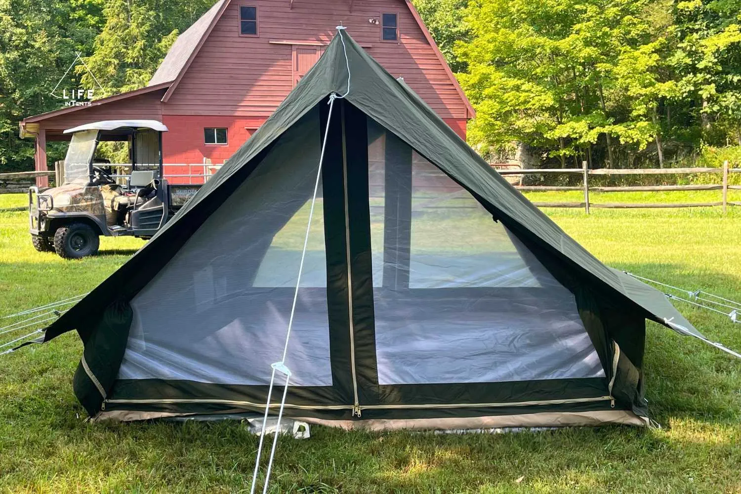 Canvas A-Frame Tent - The Scout About™