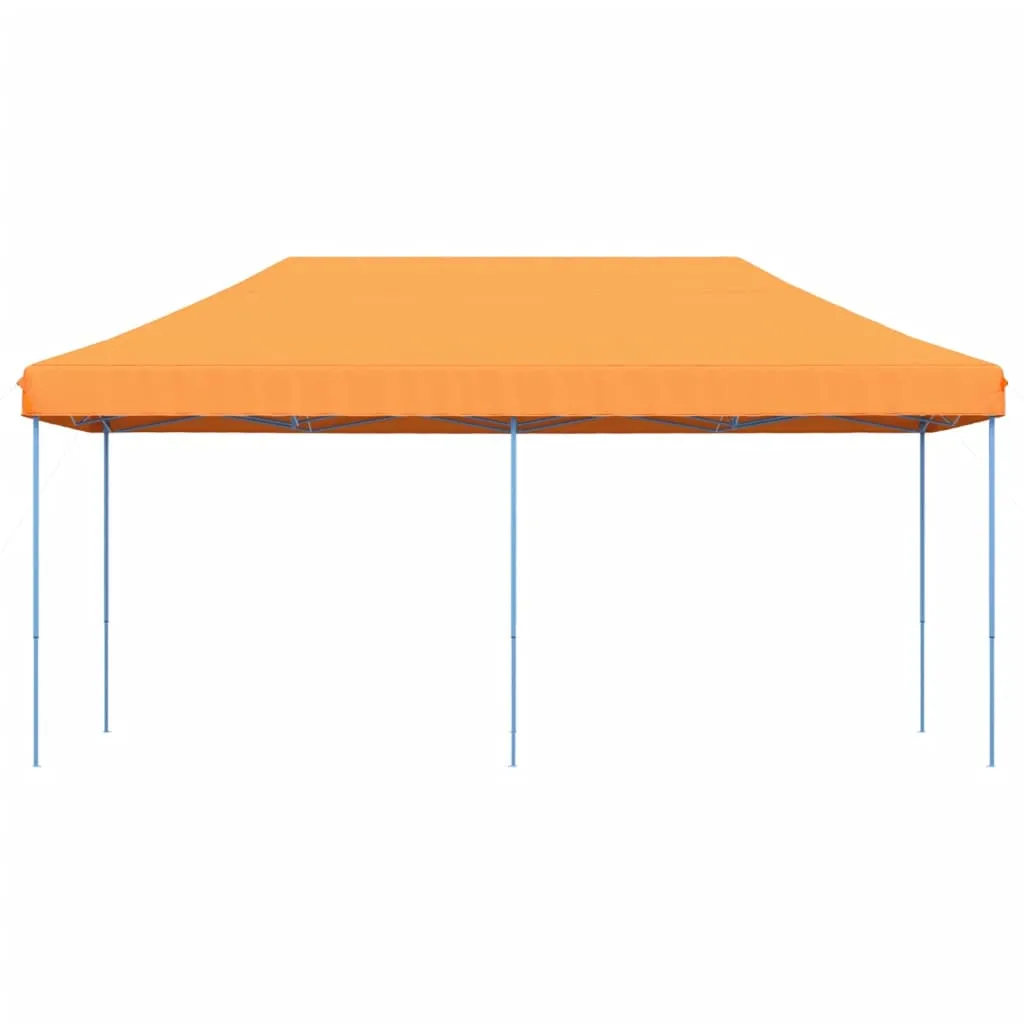 Foldable Party Tent Pop-Up Orange 580x292x315 cm