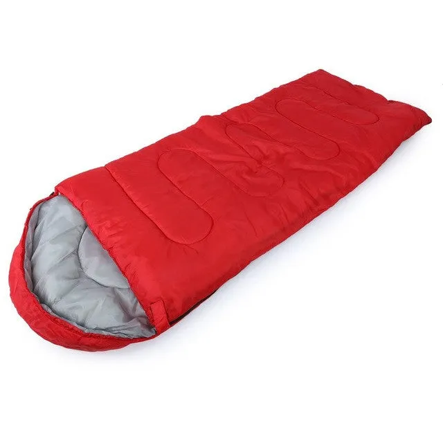 Hooded Outdoor Ultra-light Winter Thermal Camping Sleeping Bag Broadened Thickening