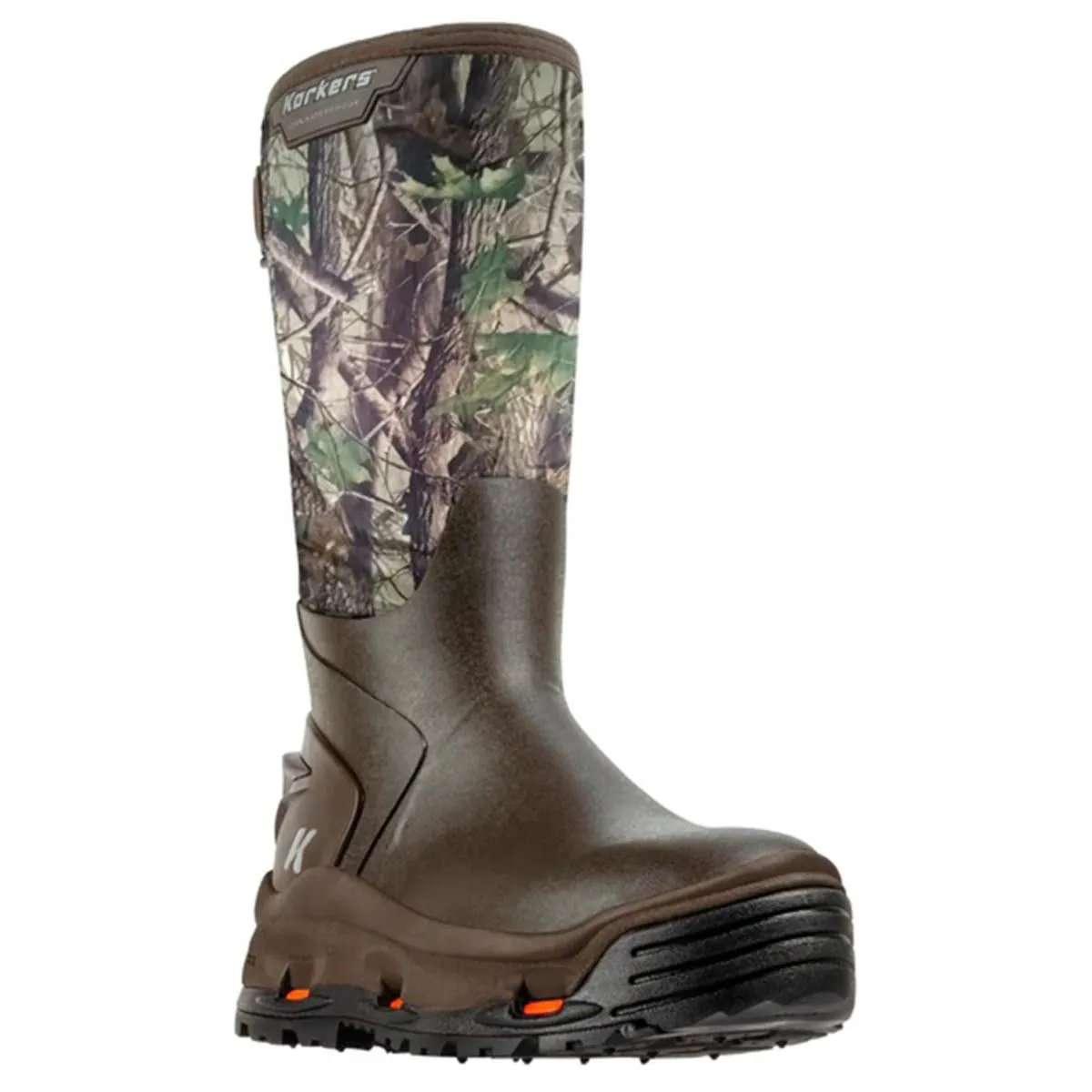 Korkers Men's Neo Storm 90 Outdoor Boots with Ninety Degree Sole - Camo