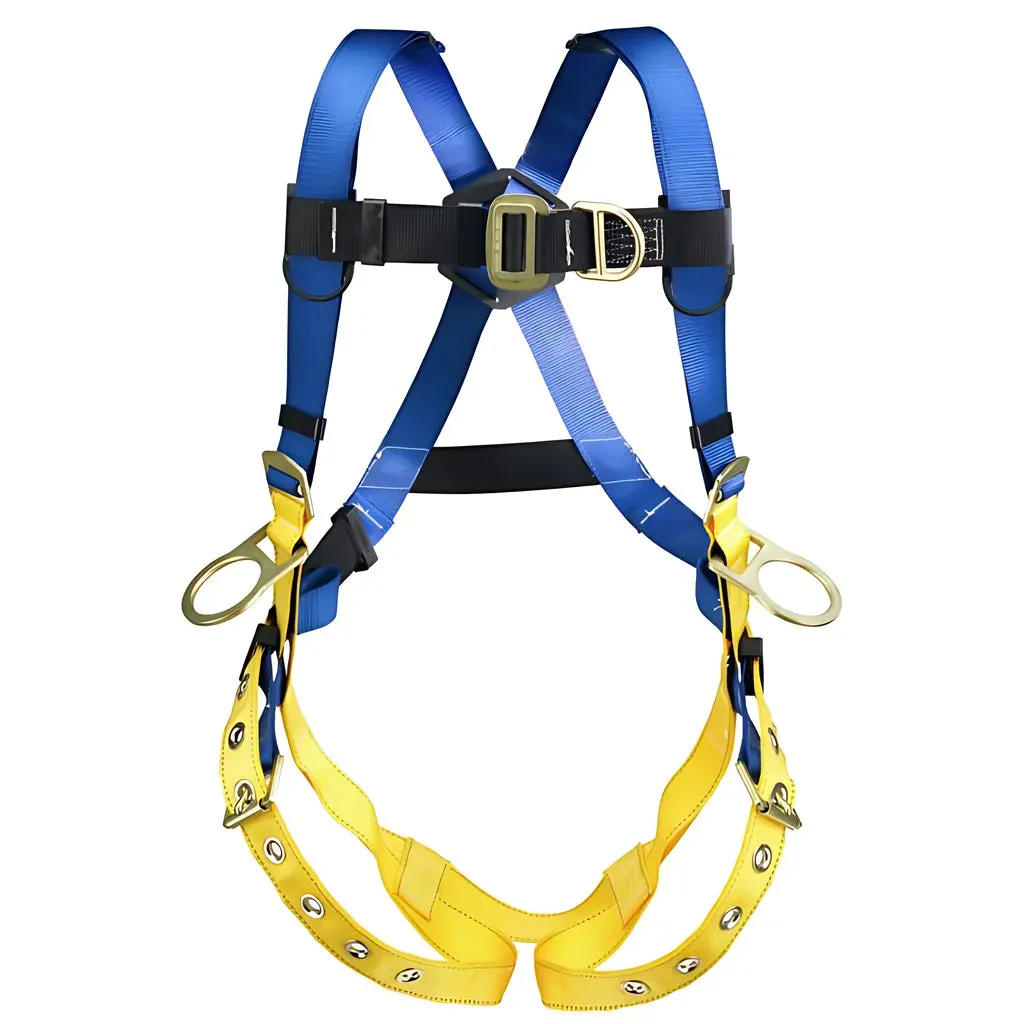 LITEFIT H362005 Climbing/Positioning (Back, Hip and Front D-Rings) Harness (XXL)