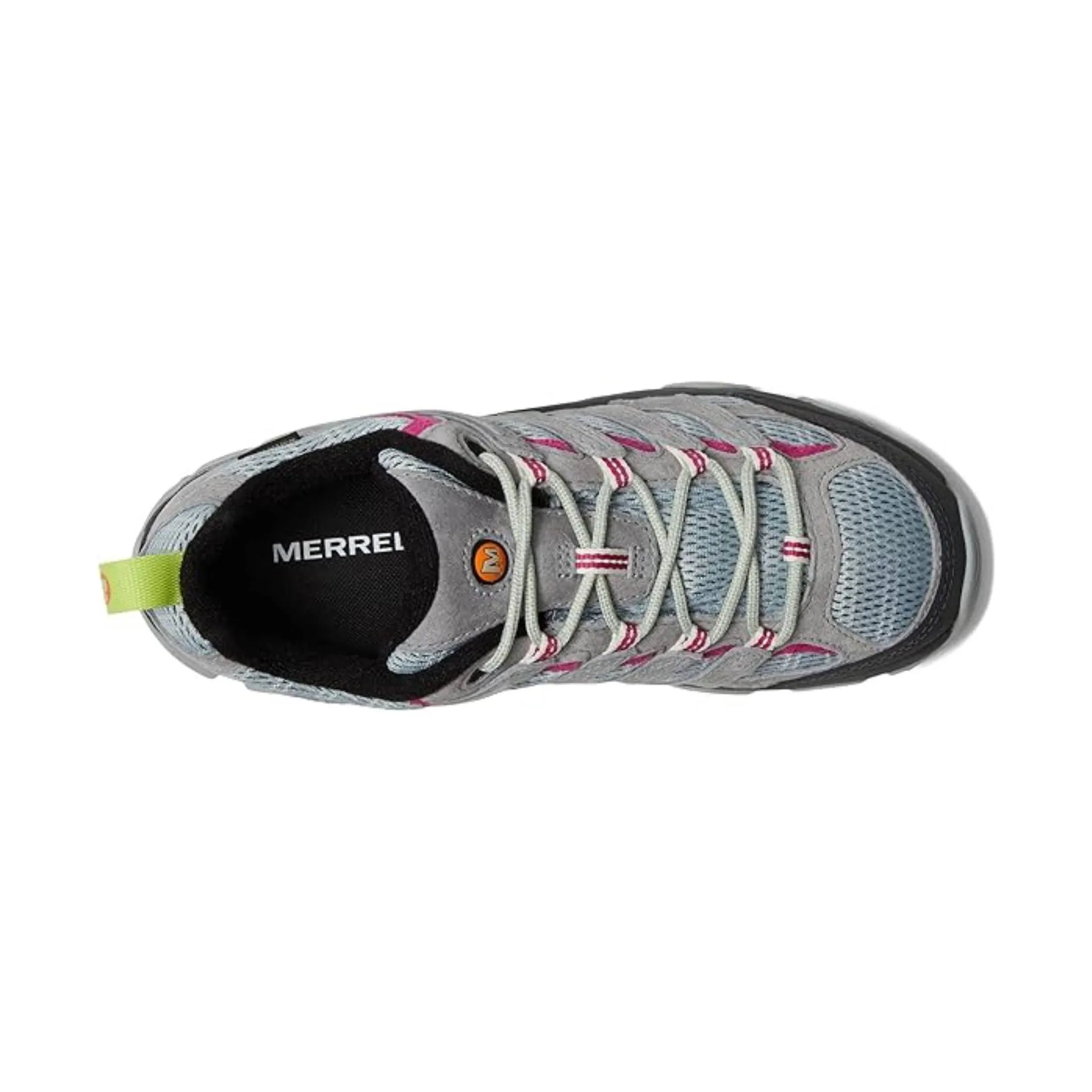 Merrell Women's Moab 3 Hiking Shoe - Monument/Fuchsia - ONLINE STORE CREDIT/EXCHANGE ONLY