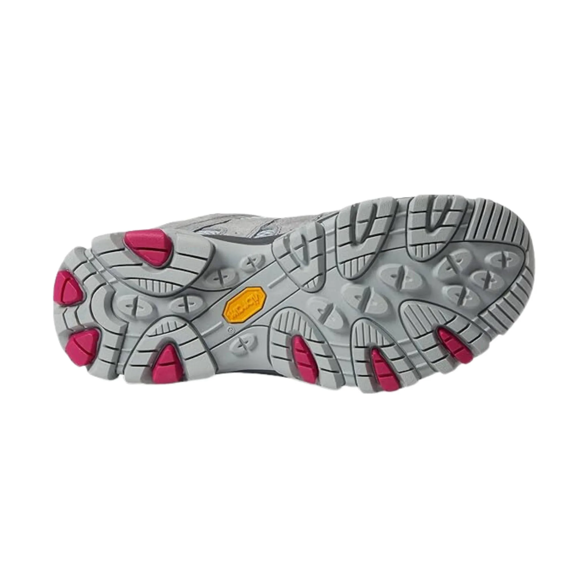 Merrell Women's Moab 3 Hiking Shoe - Monument/Fuchsia - ONLINE STORE CREDIT/EXCHANGE ONLY