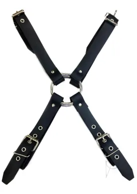 Rouge Rubber Harness Blk Xl