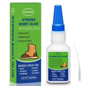 Sapbond Boot Glue | Quick Dry Boot Sole Repair Adhesive