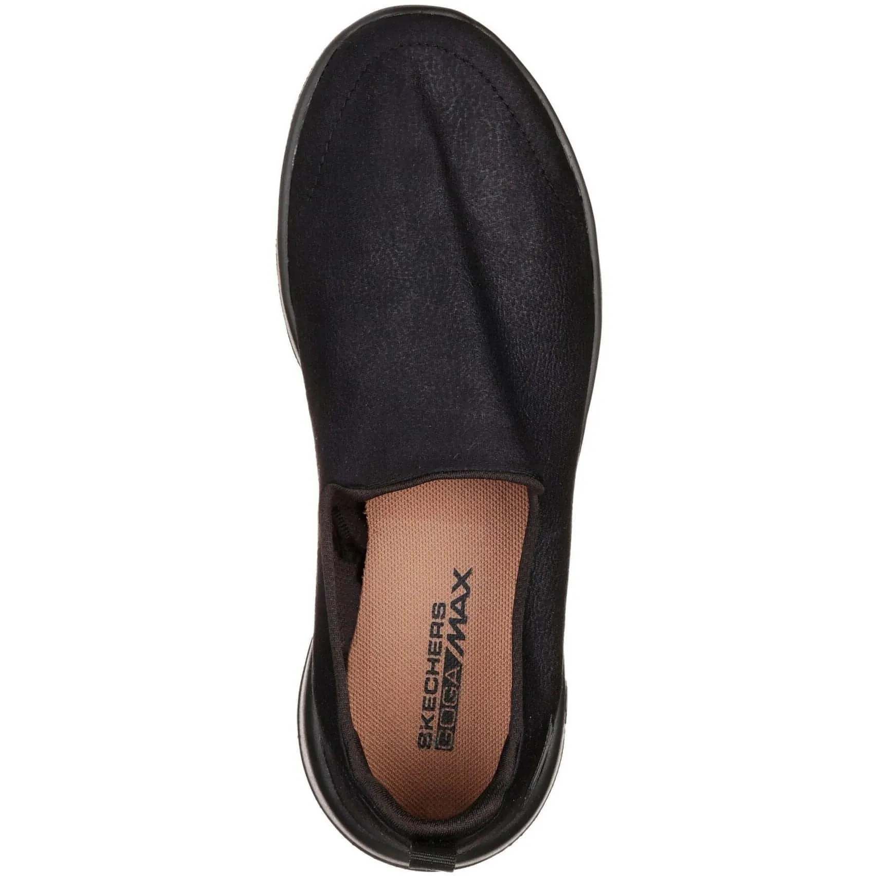 Skechers GoWalk Joy Gratify Slip On Womens Walking Shoes - Black