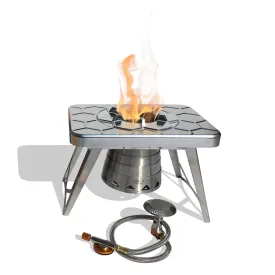 Stove Plus Gas Adapter with Drawstring Bag