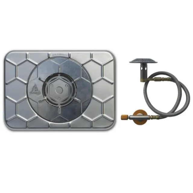 Stove Plus Gas Adapter with Drawstring Bag