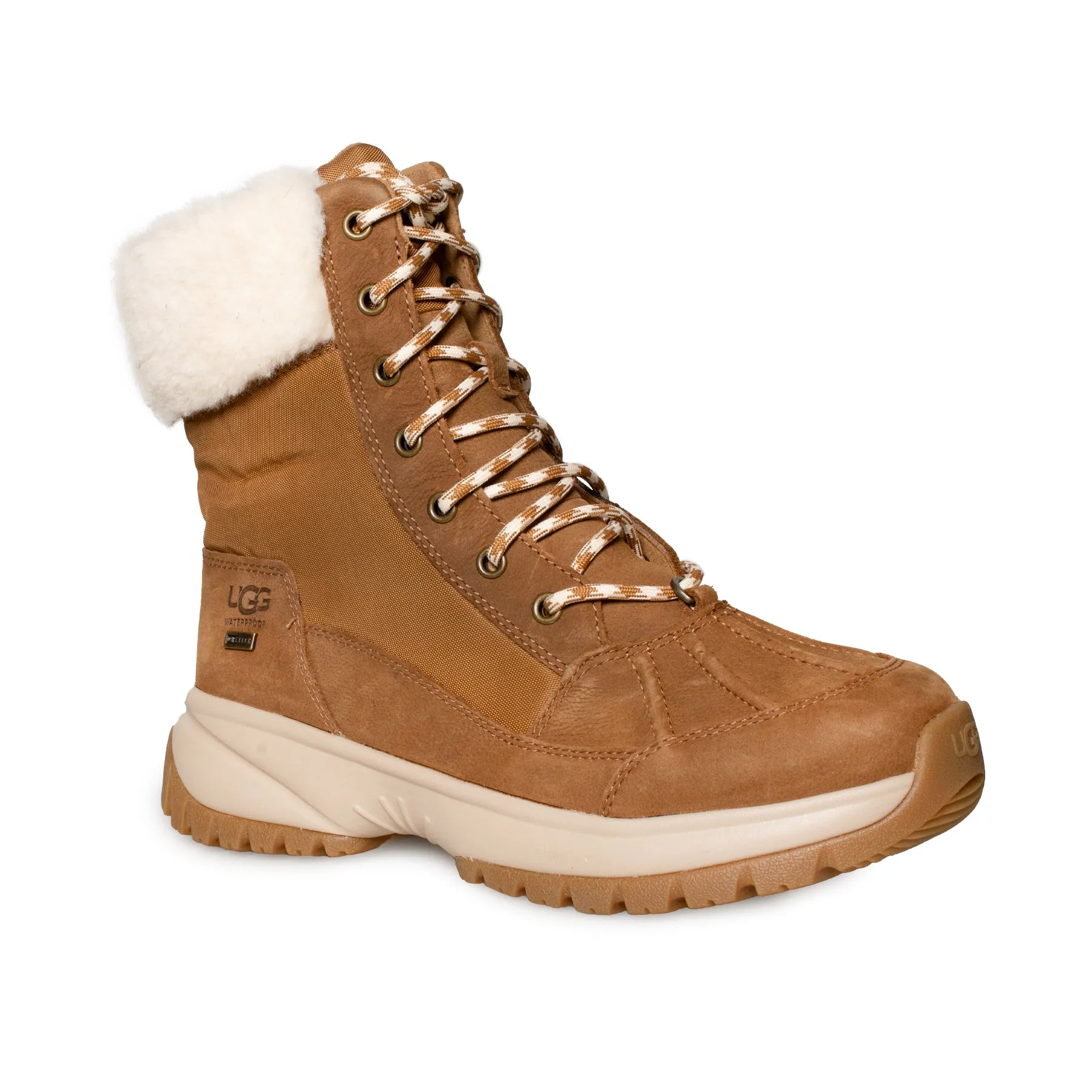 UGG Yose Fluff Hiker Chestnut Boots - Women's