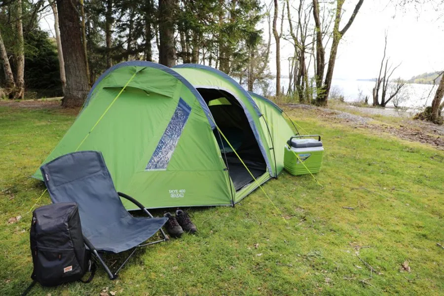 Vango "Skye 400" 4 Person Tent (in Treetops Green)