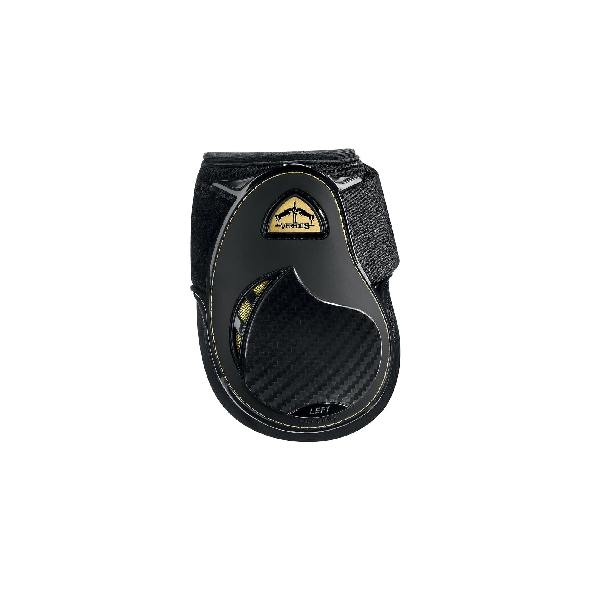 Veredus Grand Slam Young Jump Fetlock Boots -  Young Horse - Black/Gold