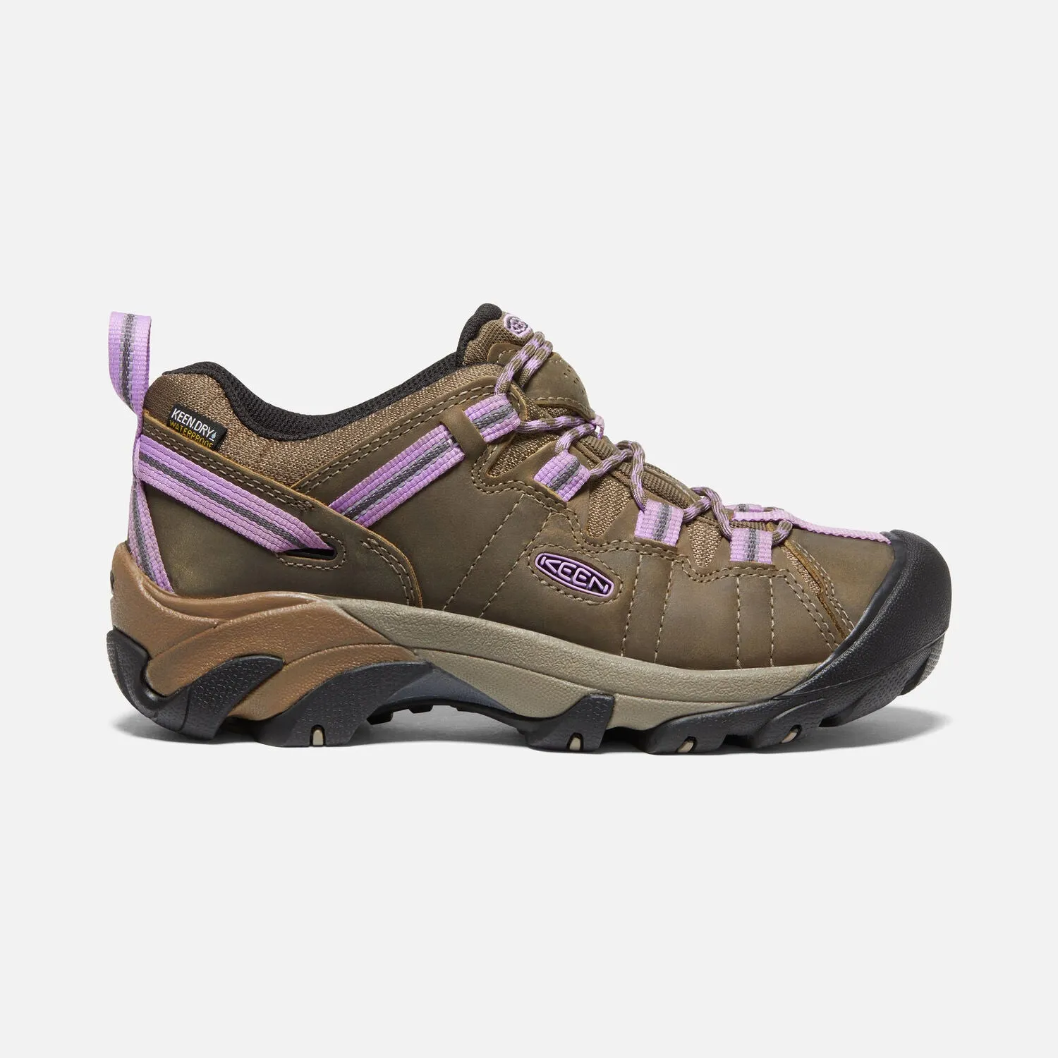 Women's Keen Targhee II Waterproof Color: Timberwolf/English Lavender