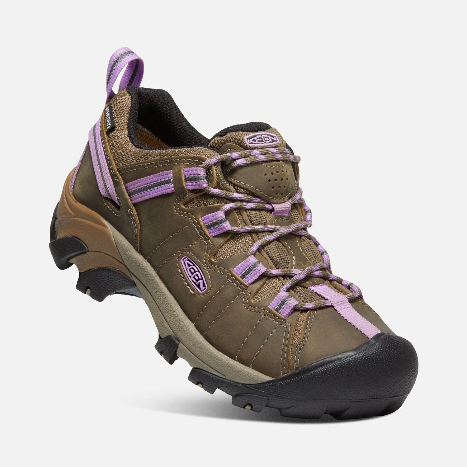 Women's Keen Targhee II Waterproof Color: Timberwolf/English Lavender